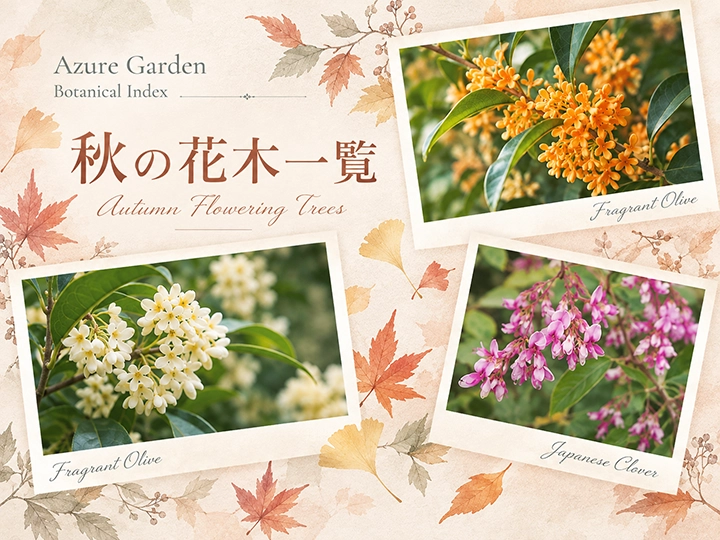 秋の花木一覧