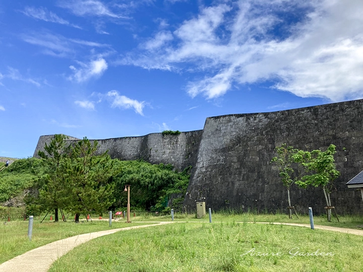 首里城の外壁